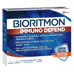 12 bustine di Bioritmon Immuno Defend Stimolante Difese