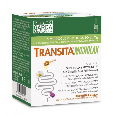 Named Transita Microlax Adulti 6 Microclismi Da 9 G