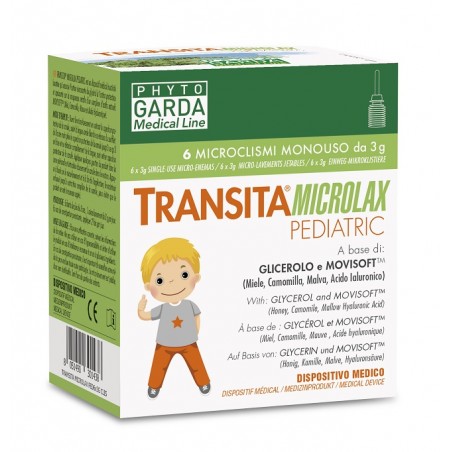 Named Transita Microlax Pediatric 6 Microclismi Da 3 G