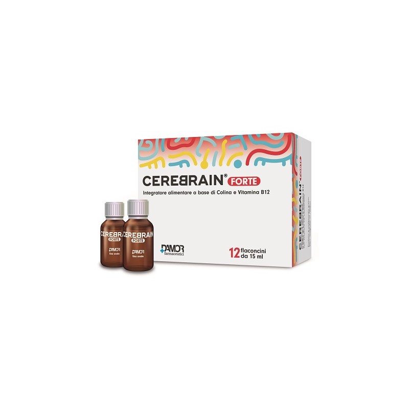 Farmaceutici Damor Cerebrain Forte 12 Flaconcini 10 Ml