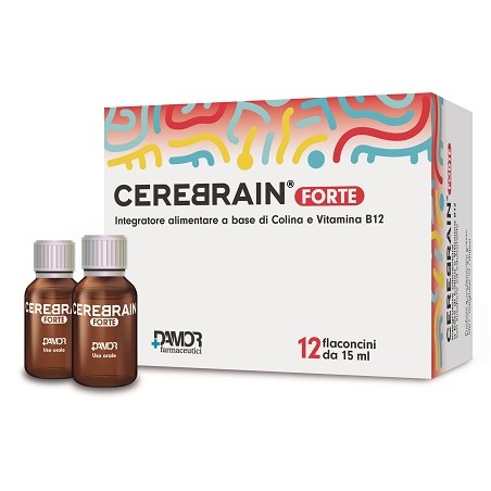 Farmaceutici Damor Cerebrain Forte 12 Flaconcini 10 Ml