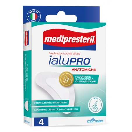 Corman Medipresteril Ialupro Dita 3,8x7 Cm 4 Pezzi