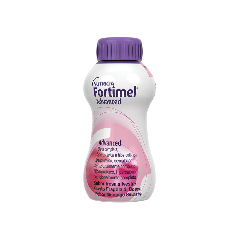 Danone Nutricia Soc. Ben. Fortimel Advanced Fragola Di Bosco 4 X 200 Ml