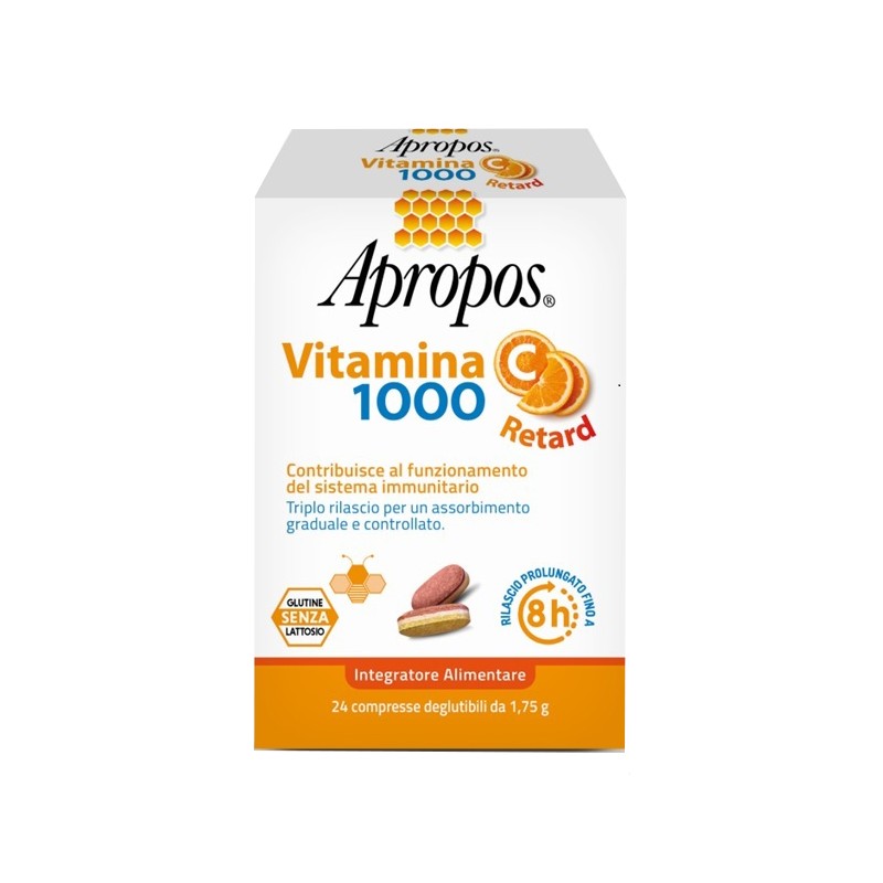 Desa Pharma Apropos Vitamina C 1000 A Rilascio Prolungato 24 Compresse Deglutibili