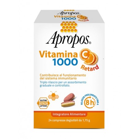 Desa Pharma Apropos Vitamina C 1000 A Rilascio Prolungato 24 Compresse Deglutibili