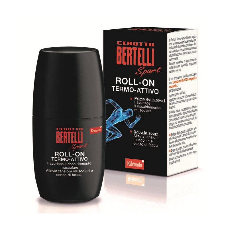 Kelemata Bertelli Cerotto Sport Roll-on Termo-attivo 50 Ml