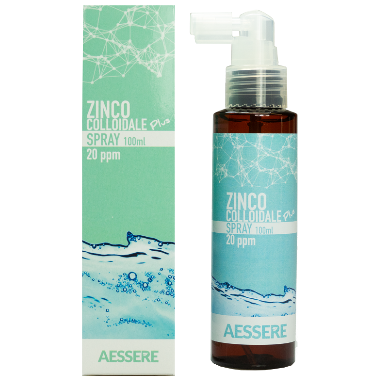 Aessere Zinco Colloidale Plus Spray 20 Ppm 100 Ml