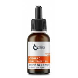 flaconcino in vetro di siero booster vitamina c fpr