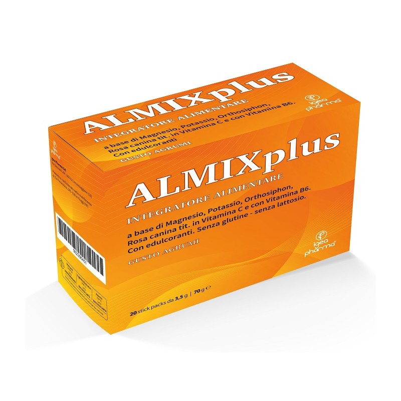 Igea Pharma Almix Plus 20 Stick Pack Gusto Agrumi