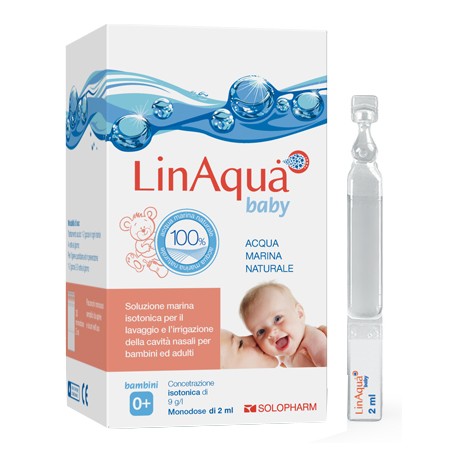 Bio Medical Healthcare Soluzione Isotonica Per Lavaggi Nasali Linaqua Baby 30 Flaconcini Monodose 2ml