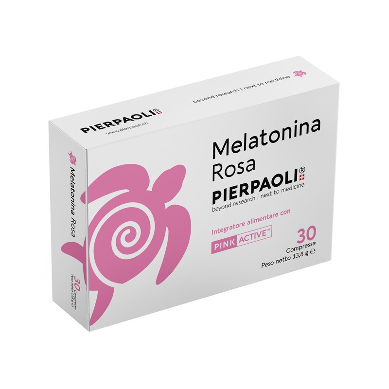 Pierpaoli Exelyas Melatonina Rosa Pierpaoli 30 Compresse