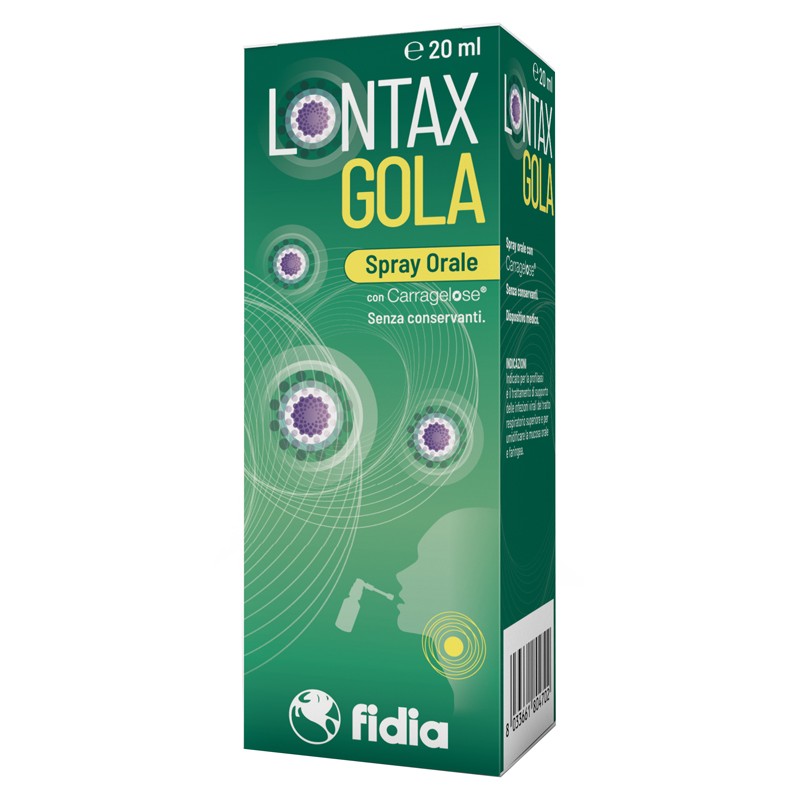 Fidia Farmaceutici Lontax Gola Spray Orale 20 Ml