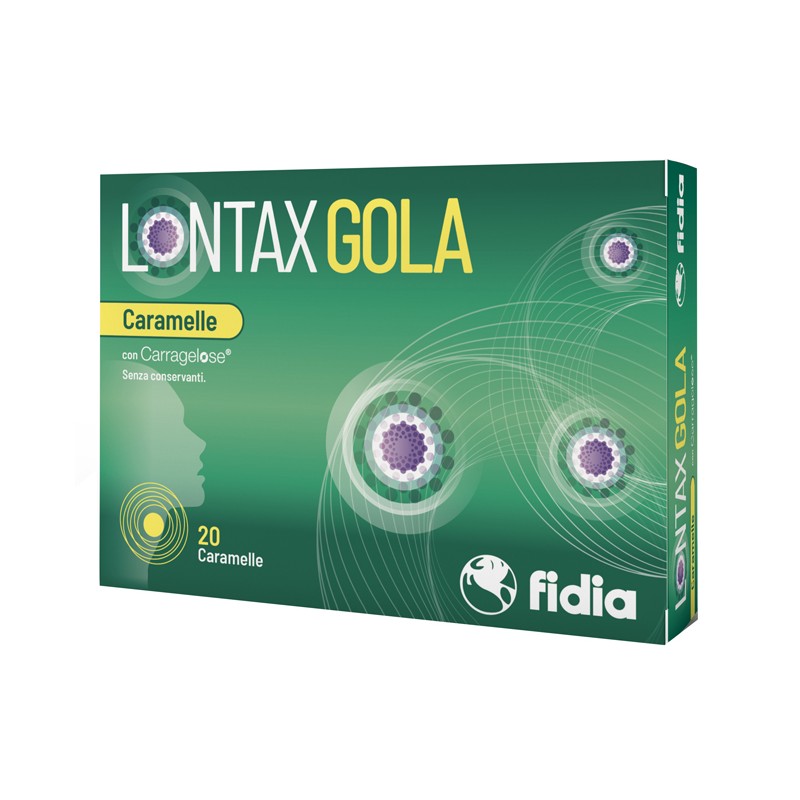 Fidia Farmaceutici Lontax Gola 20 Caramelle