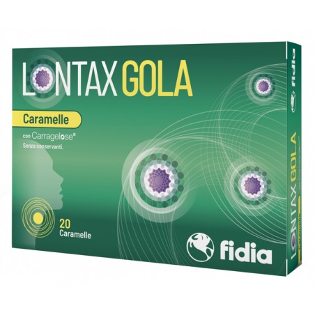 Fidia Farmaceutici Lontax Gola 20 Caramelle