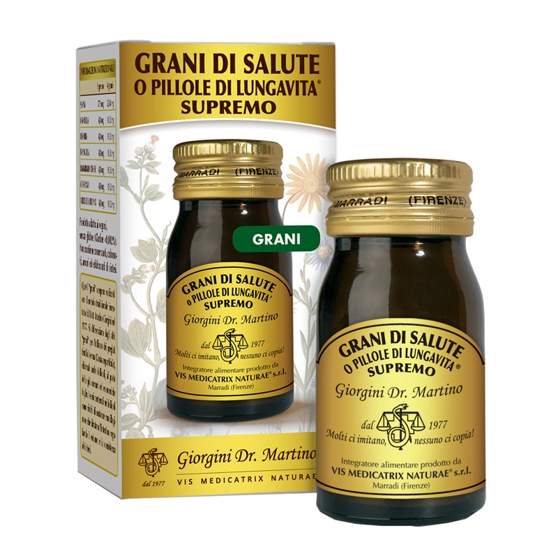 Dr. Giorgini Ser-vis Grani Di Salute O Pillole Di Lungavita Supremo 30 G