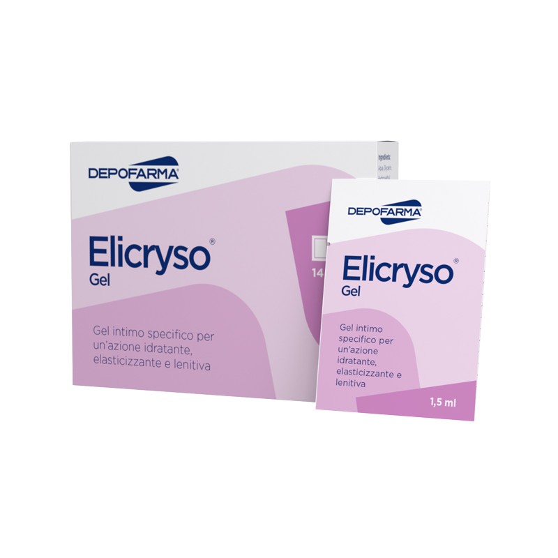 Depofarma Elicryso Gel Intimo Idratante Elasticizzante E Lenitivo 14 Bustine Da 1,5 Ml