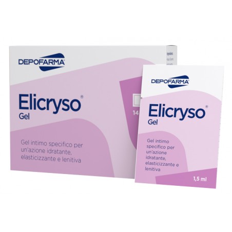 Depofarma Elicryso Gel Intimo Idratante Elasticizzante E Lenitivo 14 Bustine Da 1,5 Ml