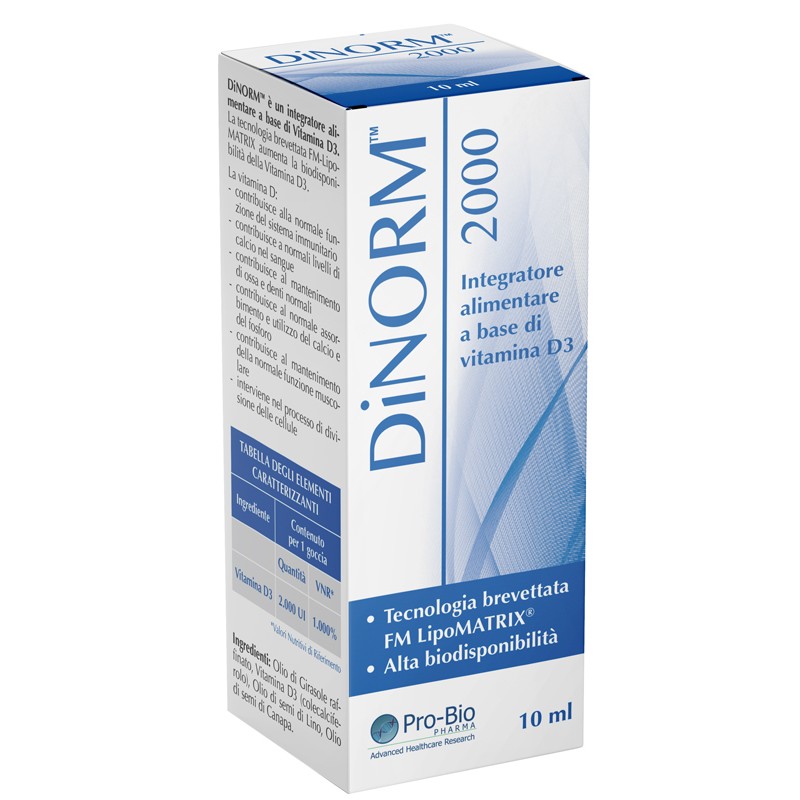 Pro-bio Integra Dinorm 2000 Gocce 10 Ml