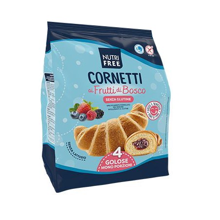 Nt Food Nutrifree Cornetti Ai Frutti Di Bosco 4 Pezzi Da 60 G