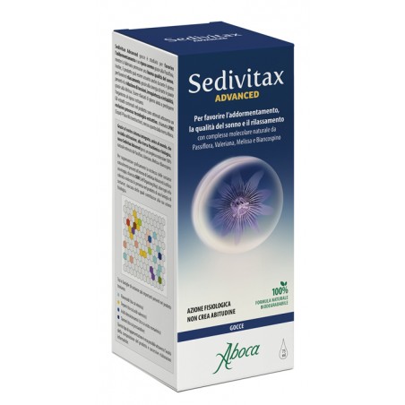 Aboca Sedivitax Advanced Gocce integratore sonno 75 ml