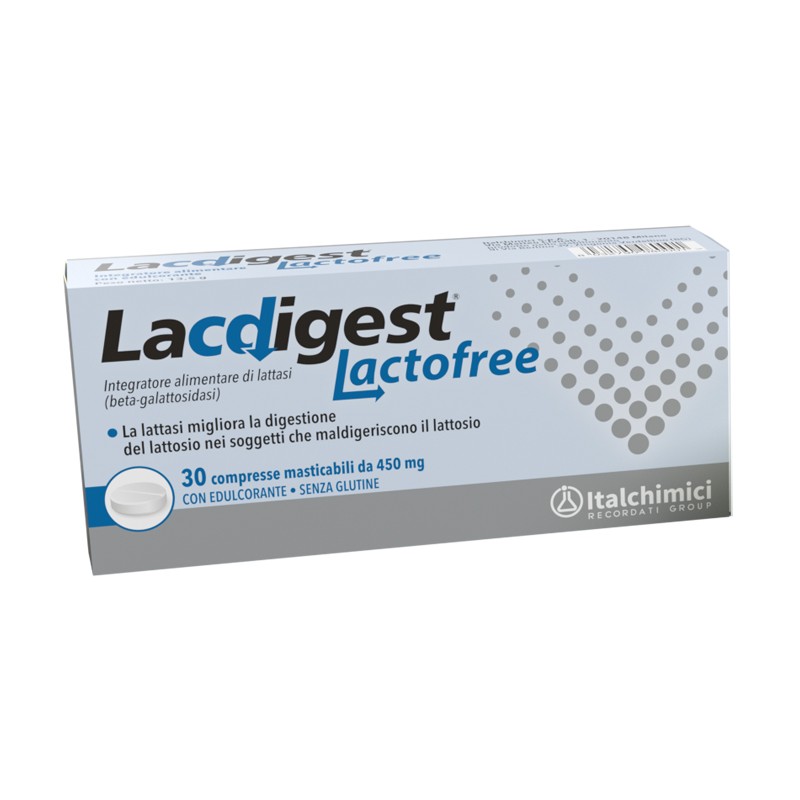 Italchimici Lacdigest Lactofree 30 Compresse Masticabili