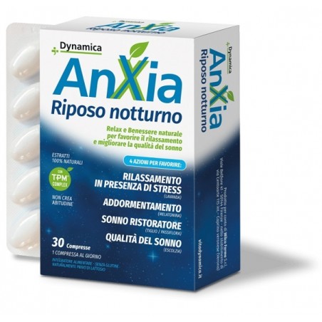 Wilco Farma Su Dynamica Anxia Riposo Notturno 30 Compresse