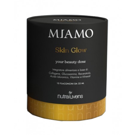 Barattolo 10 flaconcini integratore Miamo skin glow collagene