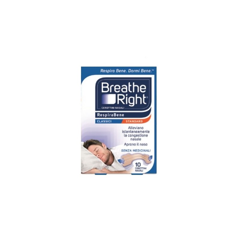 E. Fa. S. Cerotti Nasali Breathe Right Classici 10 Pezzi