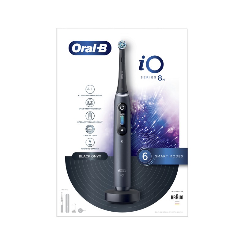 Procter & Gamble Oral-b Io8 N Black Spazzolino Elettrico