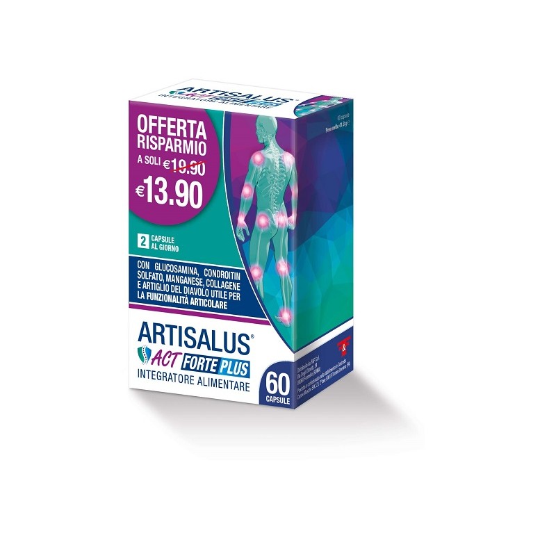 F&f Artisalus Act Forte Plus 60 Capsule