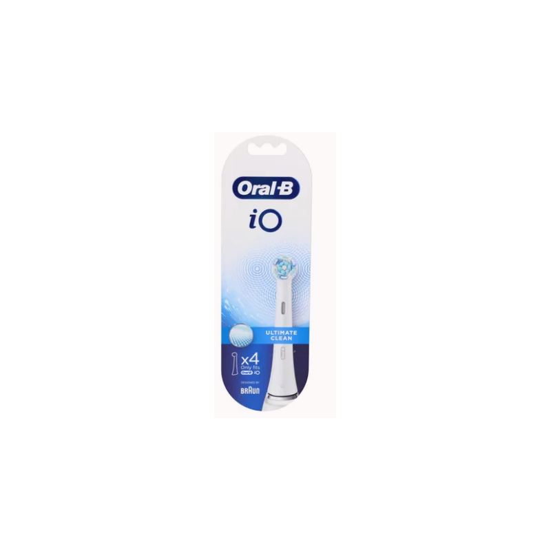 Procter & Gamble Oralb Power Refill Io Ultimate Clean White 4 Pezzi