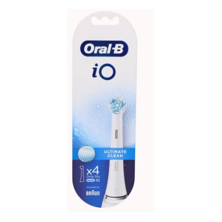 Procter & Gamble Oralb Power Refill Io Ultimate Clean White 4 Pezzi