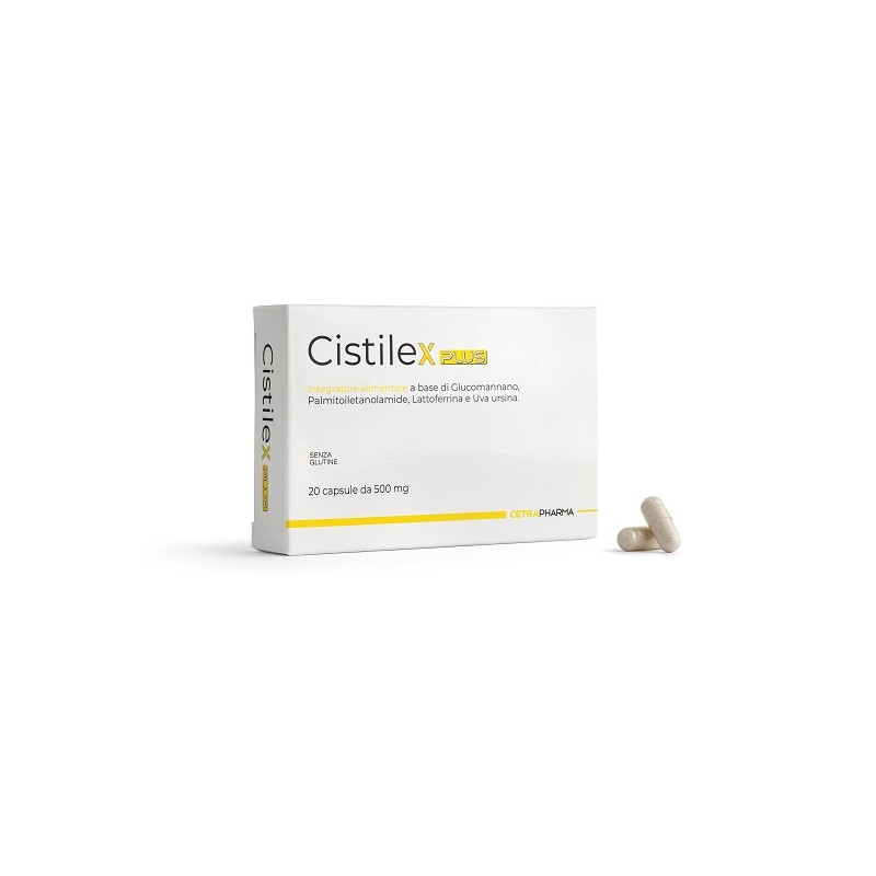 Cetra Pharma Cistilex Plus 20 Capsule