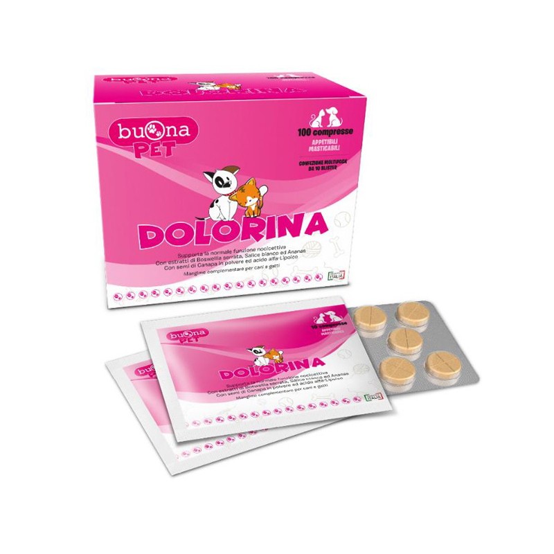 Buona Societa' Benefit Dolorina 100 Compresse Masticabili