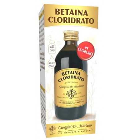 Dr. Giorgini Ser-vis Betaina Cloridrato Liquido Analcolico 200 Ml