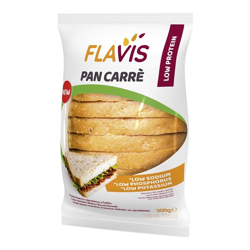 Dr. Schar Flavis Pan Carre' Aproteico 300 G