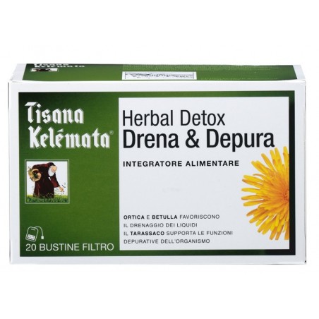 Kelemata Tisana Herbal Detox Drena & Depura 20 Bustine