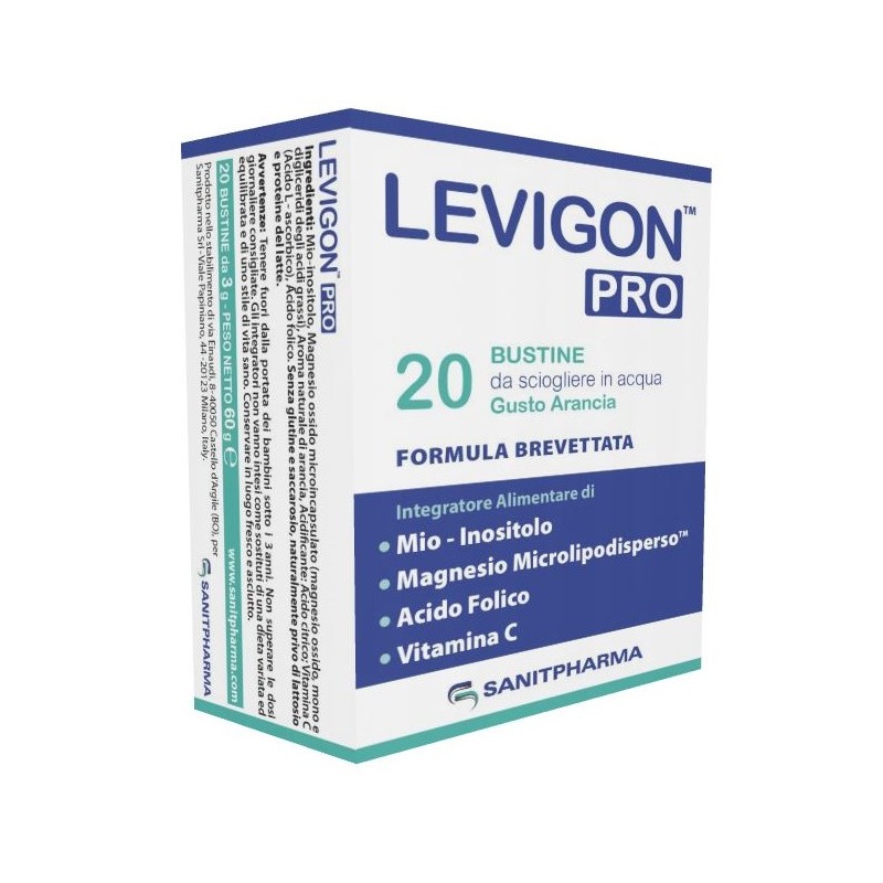 Sanitpharma Levigon Pro 20 Bustine Da 3 G