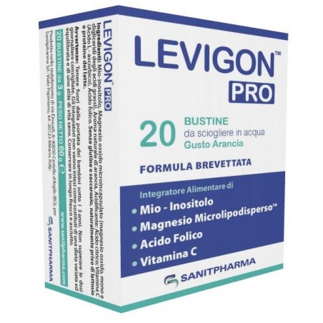 Sanitpharma Levigon Pro 20 Bustine Da 3 G