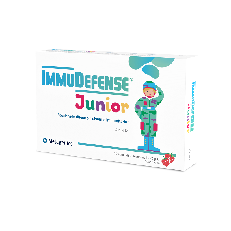 Metagenics Belgium Bvba Immudefense Junior 30 Compresse Masticabili