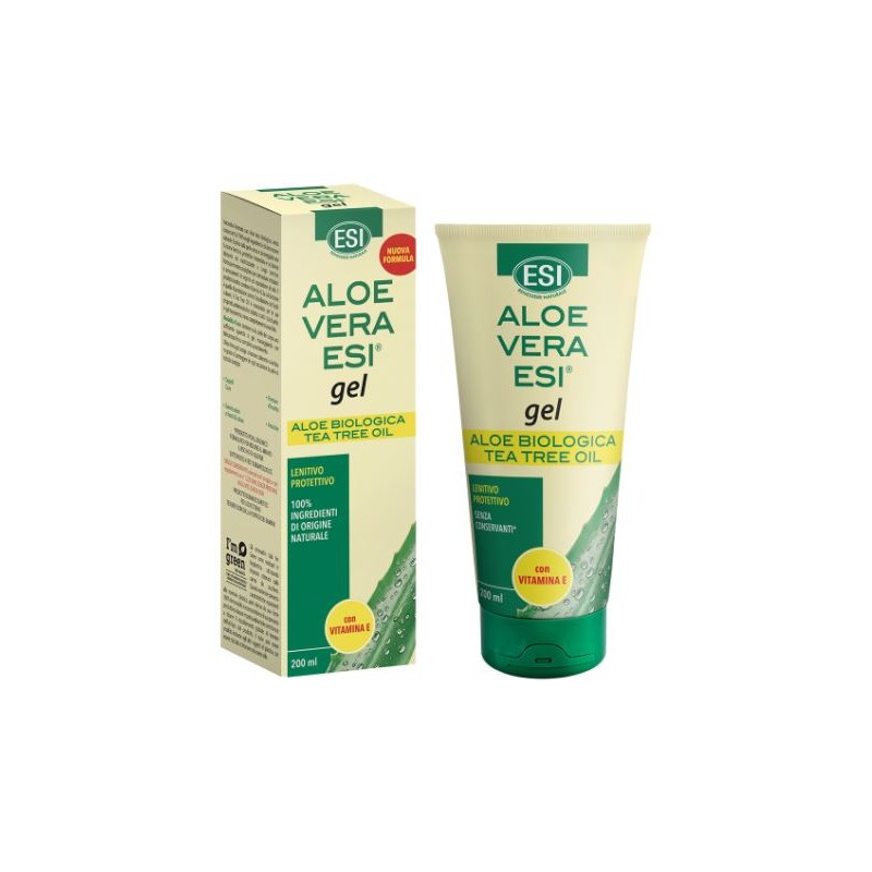 Esi Aloe Vera Gel Vitamina E + Tea Tree 200 Ml