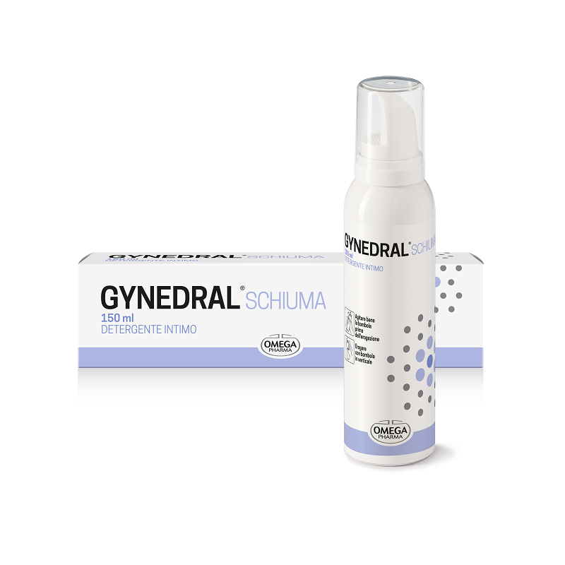 Omega Pharma Gynedral Schiuma Detergente Intimo 150 Ml