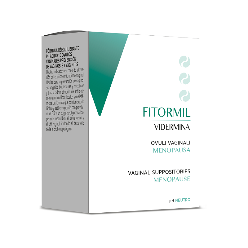 Ist. Ganassini Fitormil Vidermina 10 Ovuli Vaginali Menopausa