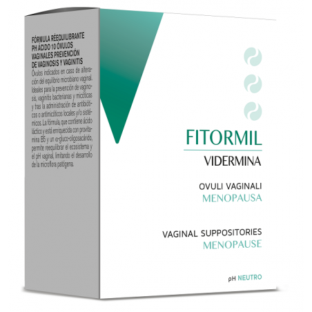 Ist. Ganassini Fitormil Vidermina 10 Ovuli Vaginali Menopausa