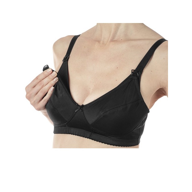 Artsana Mammy Reggiseno Microfibra Allattamento Black 5c