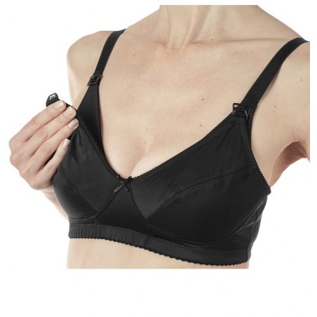 Artsana Mammy Reggiseno Microfibra Allattamento Black 5c