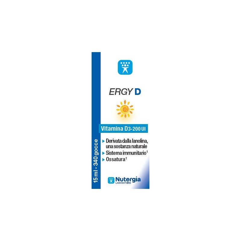 Laboratoire Nutergia Ergy D 15 Ml