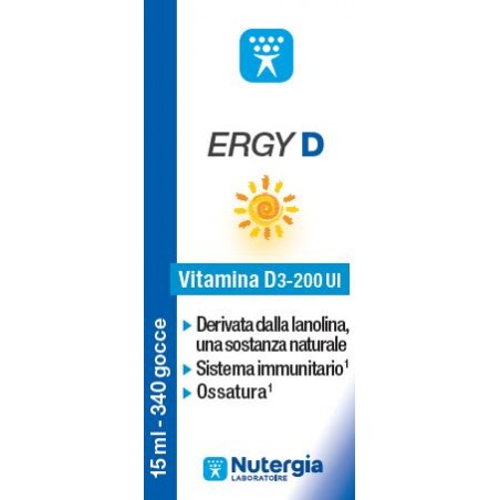 Laboratoire Nutergia Ergy D 15 Ml