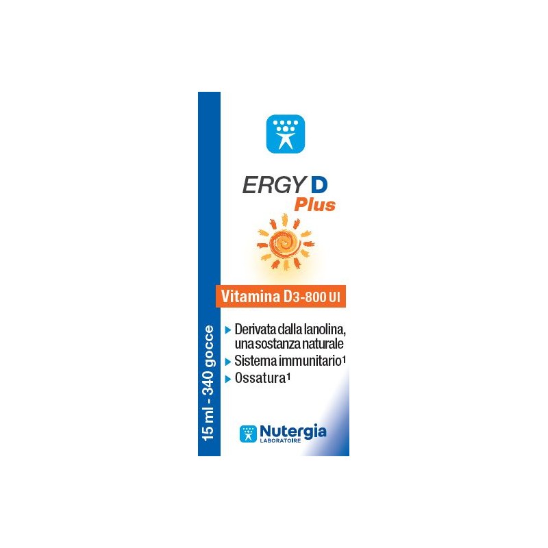 Laboratoire Nutergia Ergy D Plus 15 Ml