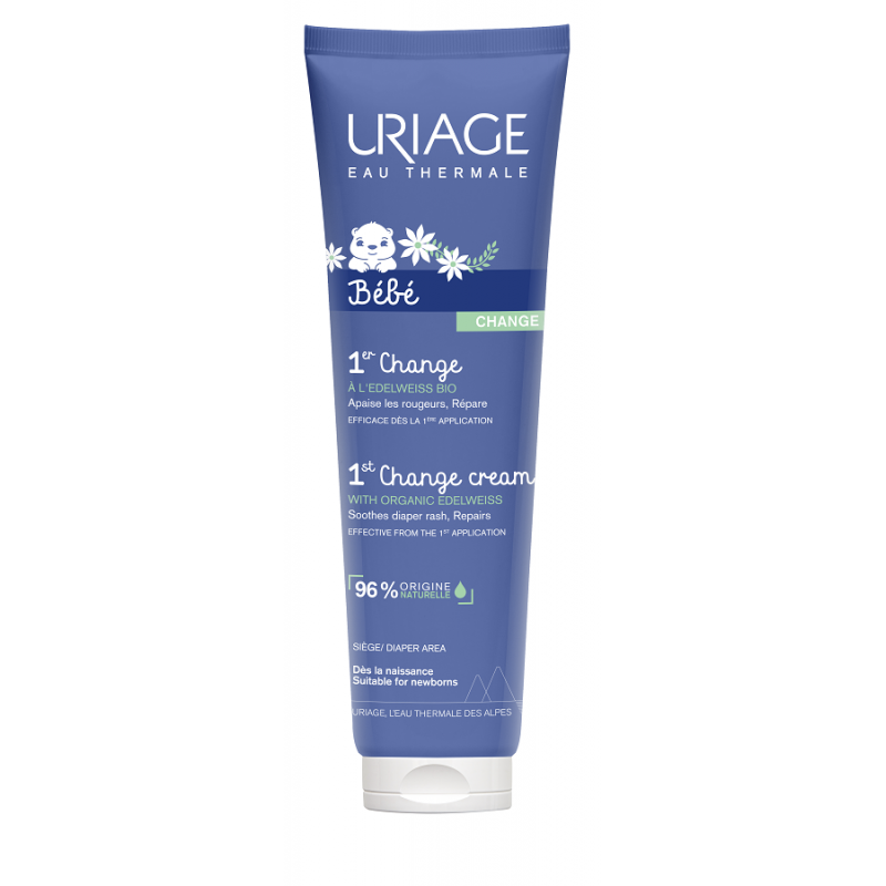 Uriage Laboratoires Dermatolog Eau Thermale Bebe Change Crema Cambio Pannolino 100 Ml